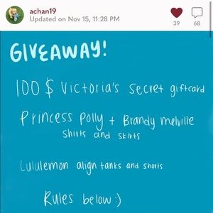 brandy melville giveaway! thank you to the host!